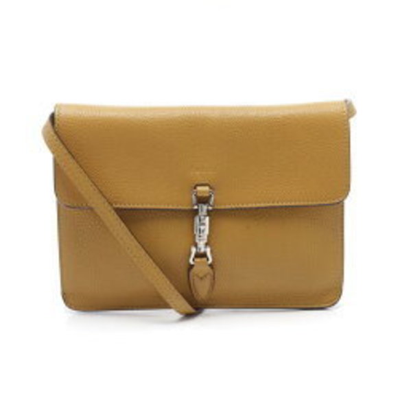 Gucci Jackie Shoulder Bag Leather Brown - Picture 1 of 7